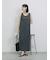 ◎【接触冷感】切替カットワンピース