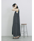 ◎【接触冷感】切替カットワンピース