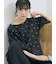 ◎ドット刺繍ブラウス