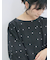 ◎ドット刺繍ブラウス