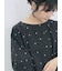 ◎ドット刺繍ブラウス