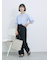 ◎ドット刺繍ブラウス