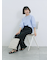 ◎ドット刺繍ブラウス