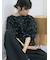 ◎ドット刺繍ブラウス
