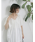 ◎【接触冷感】シャーリングVネックプルオーバー