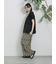 ◎【接触冷感】シャーリングVネックプルオーバー