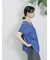 ◎【接触冷感】シャーリングVネックプルオーバー
