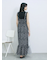 花柄シャーリングワンピース