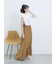 花柄シャーリングワンピース