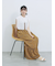 花柄シャーリングワンピース