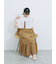 花柄シャーリングワンピース