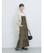花柄シャーリングワンピース