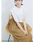 花柄シャーリングワンピース