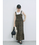 花柄シャーリングワンピース