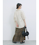 花柄シャーリングワンピース