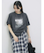 布帛切替ドルマンTシャツ