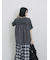 布帛切替ドルマンTシャツ