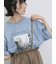 布帛切替ドルマンTシャツ