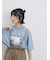 布帛切替ドルマンTシャツ