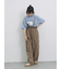布帛切替ドルマンTシャツ