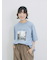 布帛切替ドルマンTシャツ