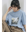 布帛切替ドルマンTシャツ