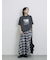 布帛切替ドルマンTシャツ