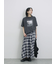 布帛切替ドルマンTシャツ