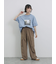 布帛切替ドルマンTシャツ