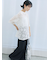 チュールフラワーコードTシャツ