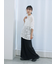 チュールフラワーコードTシャツ