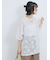 チュールフラワーコードTシャツ