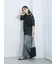 チュールフラワーコードTシャツ