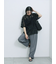 チュールフラワーコードTシャツ