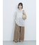 チュールフラワーコードTシャツ