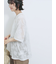 チュールフラワーコードTシャツ