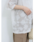 チュールフラワーコードTシャツ