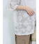 チュールフラワーコードTシャツ