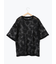 チュールフラワーコードTシャツ