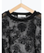 チュールフラワーコードTシャツ
