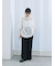 チュールフラワーコードTシャツ