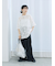 チュールフラワーコードTシャツ