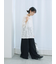 チュールフラワーコードTシャツ