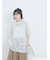 チュールフラワーコードTシャツ