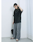チュールフラワーコードTシャツ
