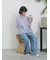 ビスチェドッキングブラウス