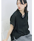 裾ドロスト楊柳シャツ