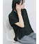 裾ドロスト楊柳シャツ