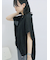 裾ドロスト楊柳シャツ