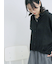 裾ドロスト楊柳シャツ